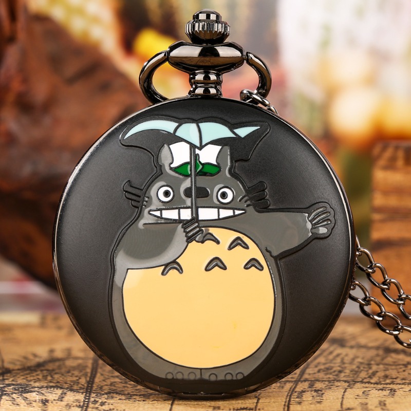 Vintage Pocket Watch - Reloj de Bolsillo de Cuarzo con
