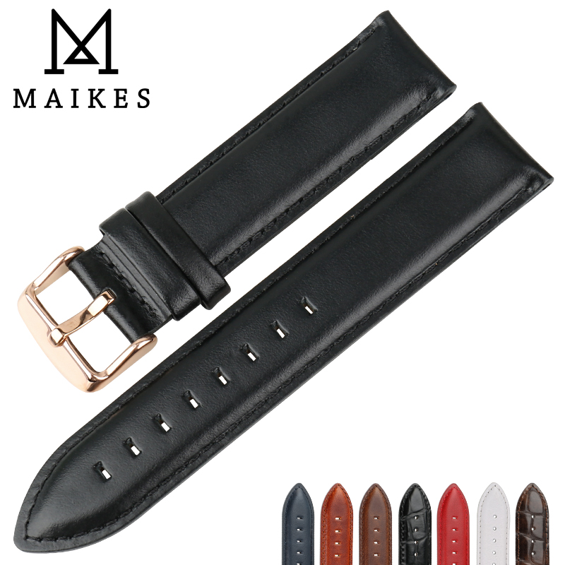 Daniel Wellington Watches & Jewelry Online Store - Correa de reloj de cuero genuino
