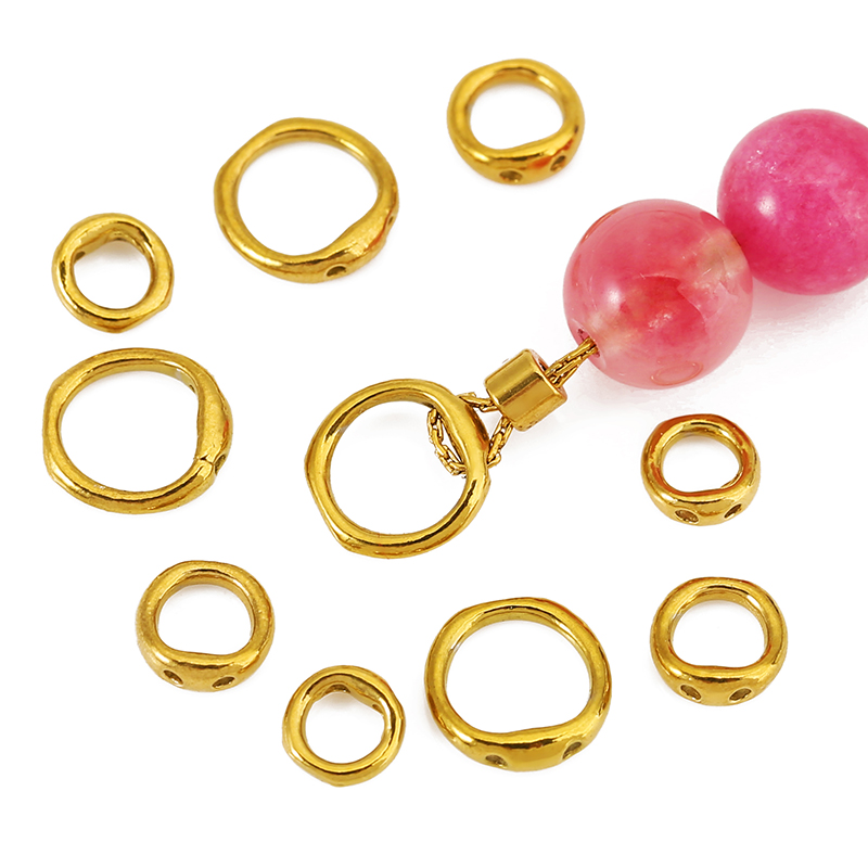Charm Bracelet Beads - 30 piezas de 5/6/8mm de acero