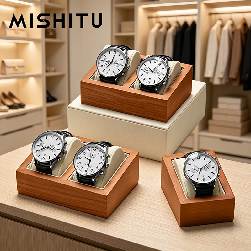 Jewelry With Watches - MISHITU Caja de Almacenamiento de Relojes