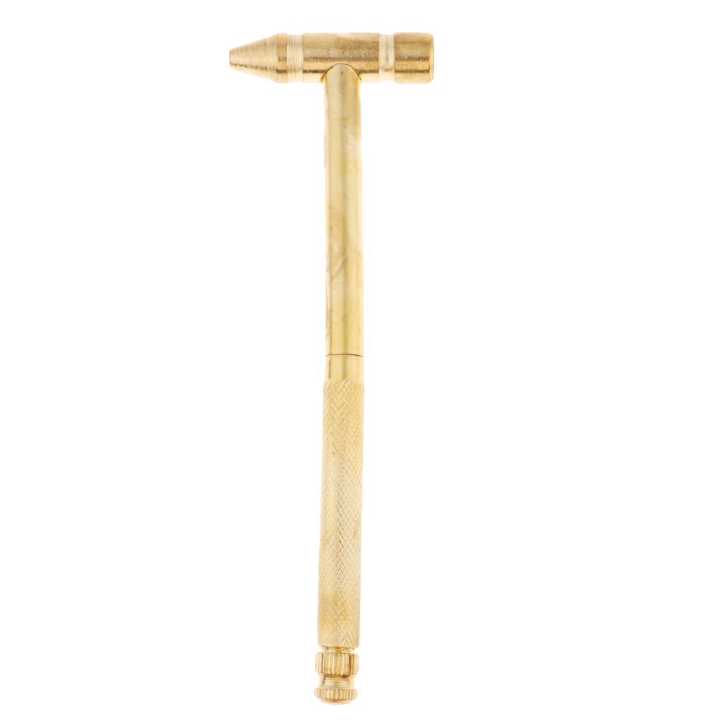 Jewelry Y Watches - Mini martillo de cobre con destornillador,