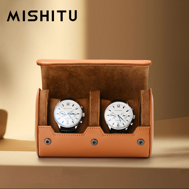 Jewelry With Watches - MISHITU-rollo de almacenamiento de reloj con