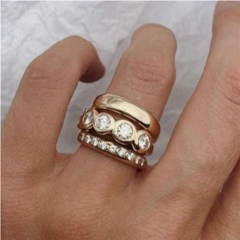 Statement Cocktail Ring - ORZTOON moda 2024 nuevo anillo exquisito