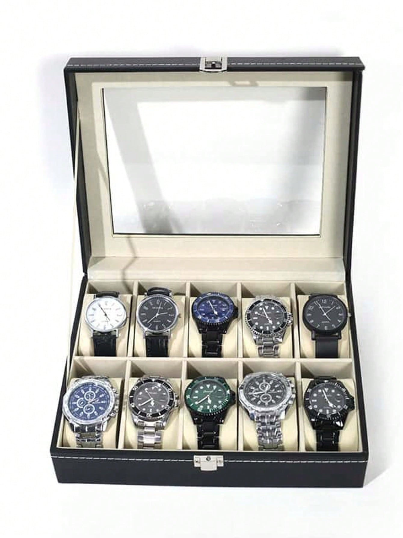 Jewelry Watches Women - Caja de Relojes de Cuero con