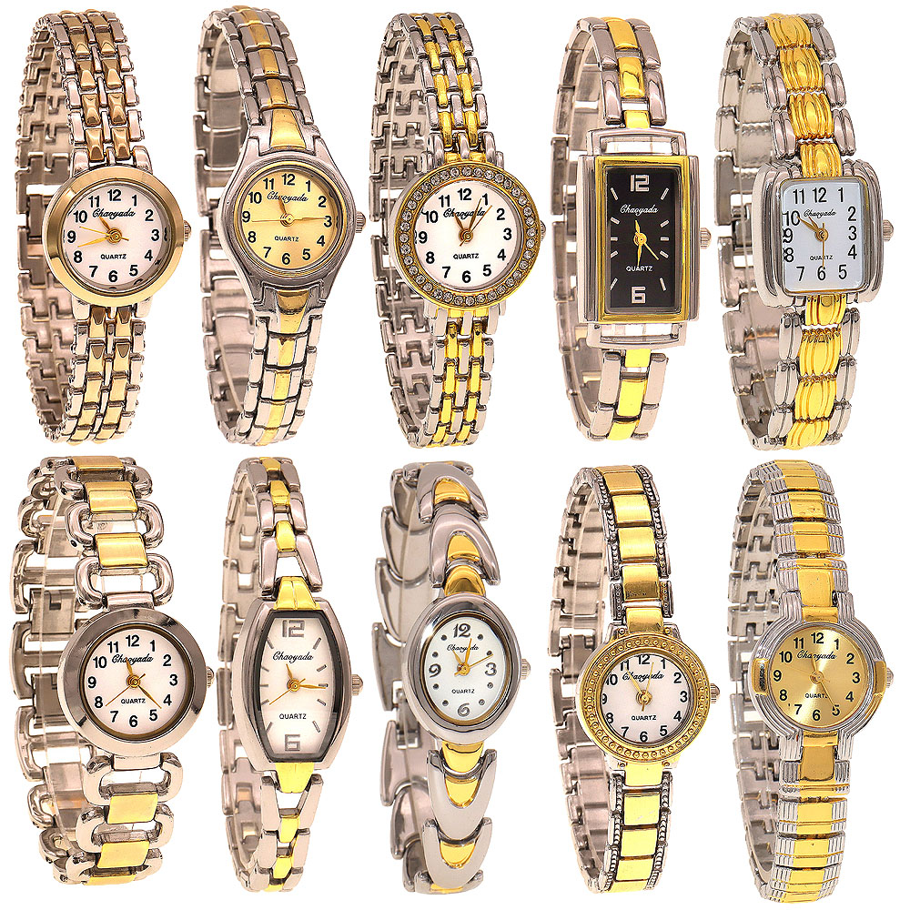Jewelry Watches Women - Lote de 10 Relojes Elegantes para
