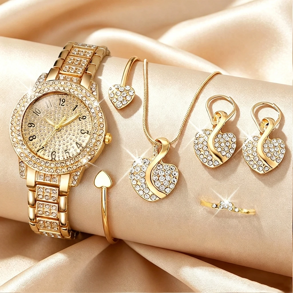 Jewelry Watches Luxury - Set de 6 Relojes de Mujer