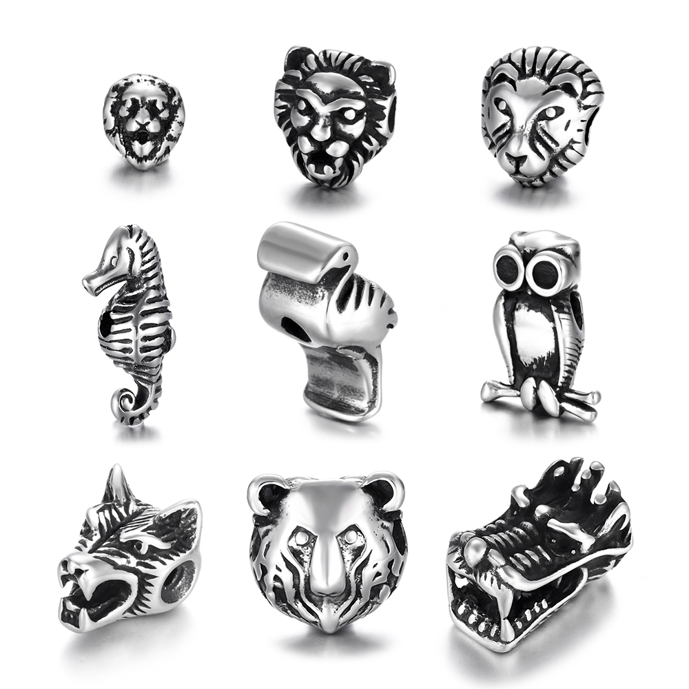 Wolf Jewelry & Watches Tampa Reviews - Cuentas de casco de guerrero vikingo,