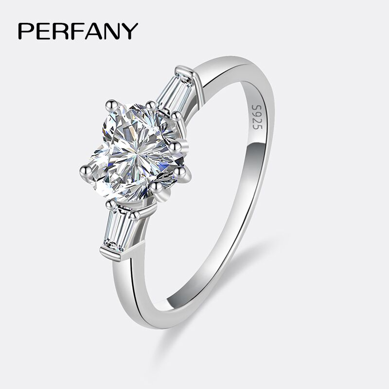 Statement Cocktail Ring - PERFANY-Anillo de compromiso de moissanita con