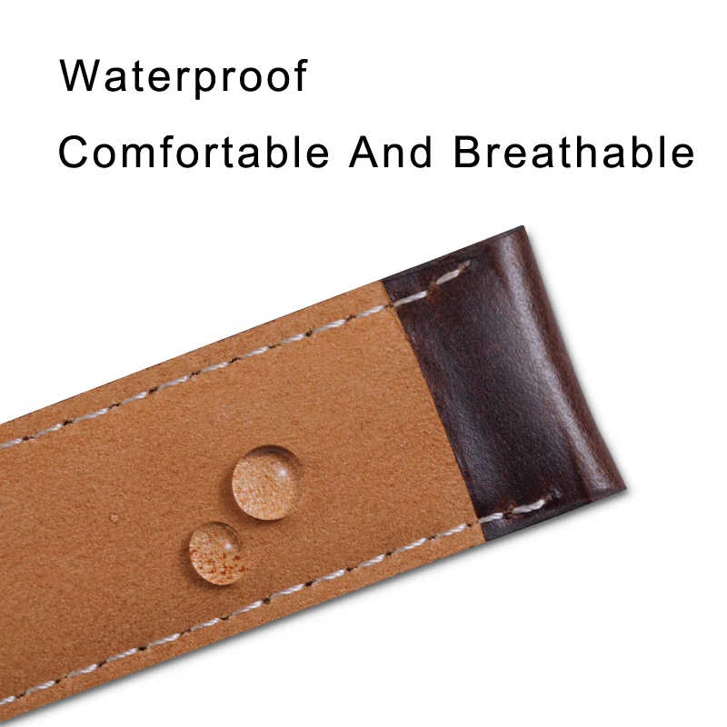 Correa de reloj de cuero genui - Daniel Wellington Watches & Jewelry Online Store reseña y precio