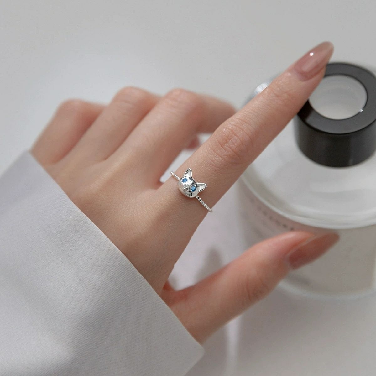Anillos de gato de Plata de Le - Statement Cocktail Ring reseña y precio