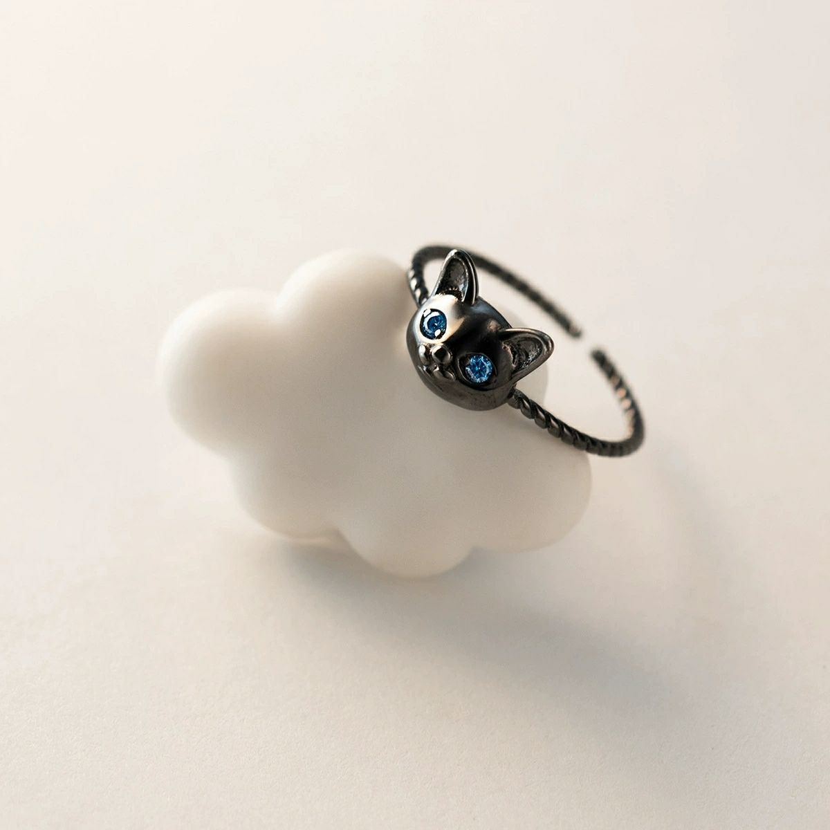 Anillos de gato de Plata de Le - Statement Cocktail Ring reseña y precio