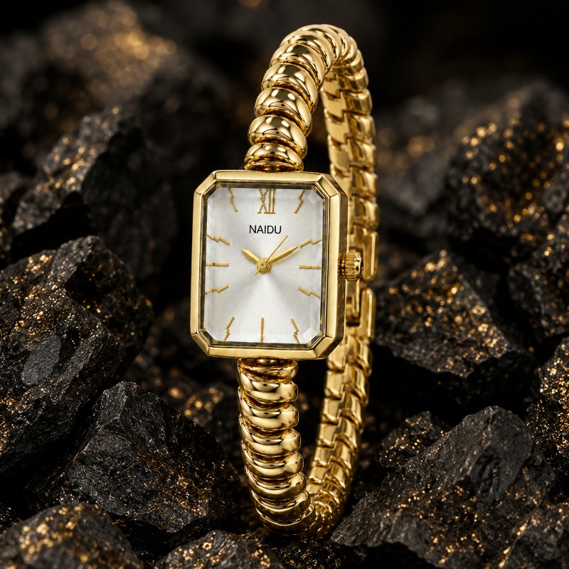 Reloj NAIDU dorado para mujer, - Jewelry Watches Luxury reseña y precio