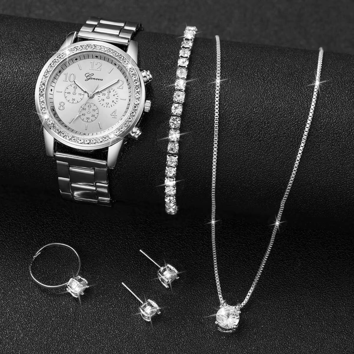 Juego de 6 relojes de pulsera  - Jewelry Watches Women reseña y precio