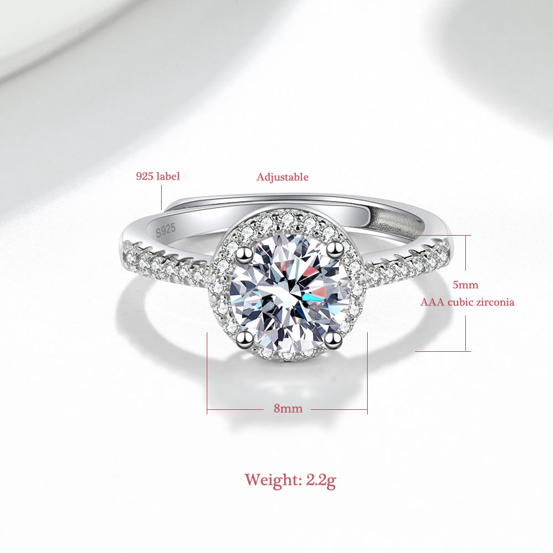 Nuevo Anillos ajustables de ci - Statement Cocktail Ring reseña y precio