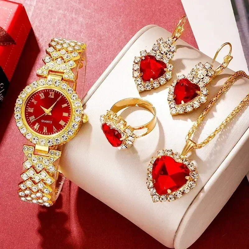 Reloj de Lujo Dorado para Muje - Jewelry Watches Luxury reseña y precio