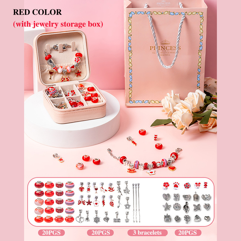 Set de Pulseras de Cuentas DIY - Jewelry Y Watches reseña y precio