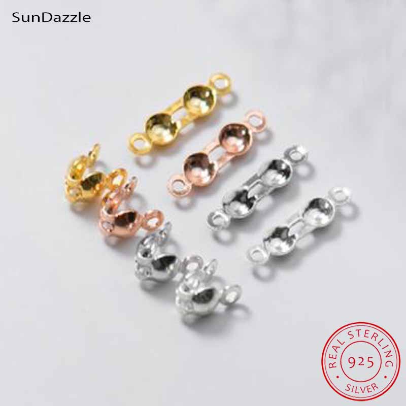 4 piezas de Plata de Ley 925 a - Charm Bracelet Beads reseña y precio