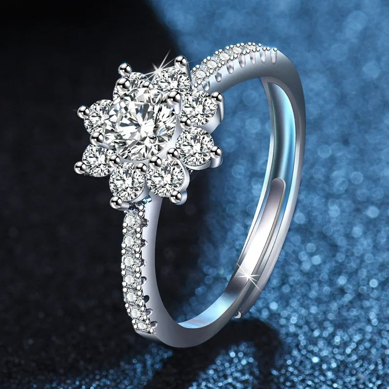 Anillo de Plata de Ley 925 de  - Statement Cocktail Ring reseña y precio