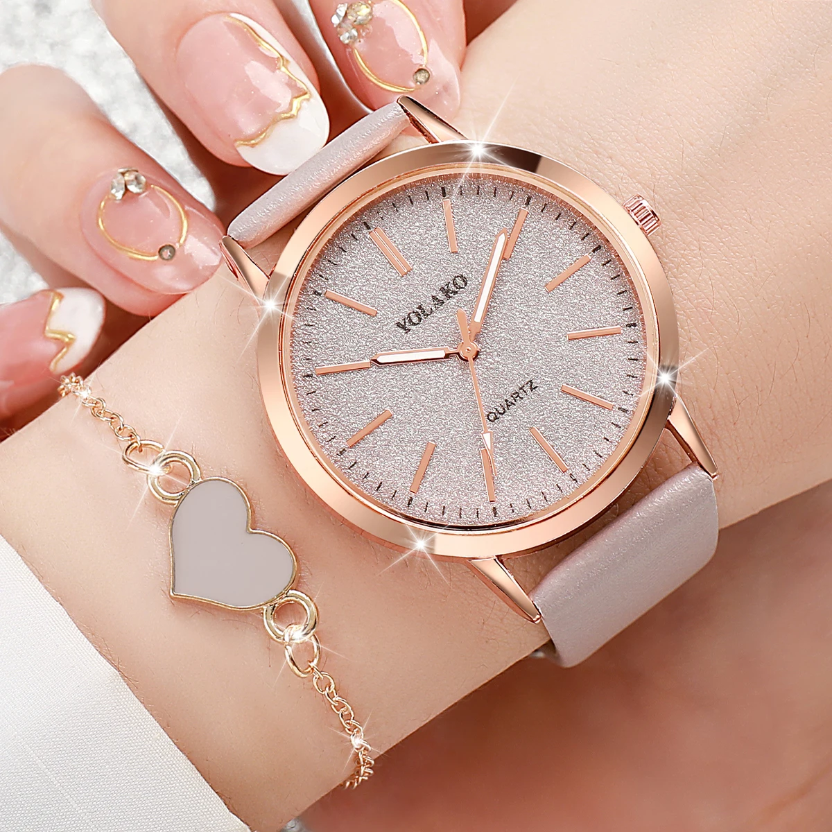 Juego de 2 relojes de moda par - Jewelry Watches Women reseña y precio