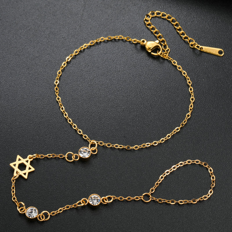 Pulsera de Dedo con Estrella d - Jewelry & Watches Company reseña y precio