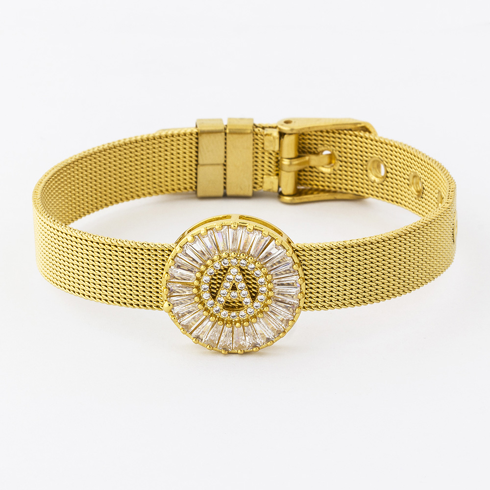 Pulsera clásica de acero inoxi - Best Jewelry Watches reseña y precio