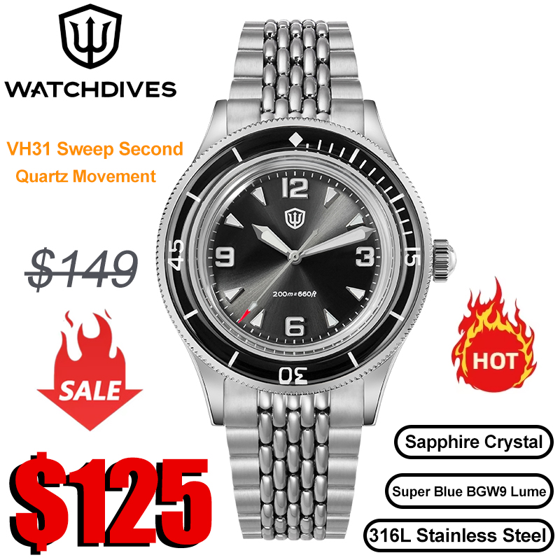 Relojes Watchdives WD50Q con m - Vintage Pocket Watch reseña y precio