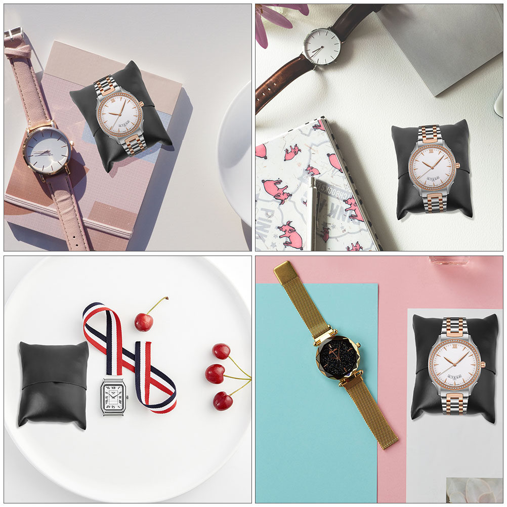 12 Almohadillas de PU para Exh - Jewelry With Watches reseña y precio