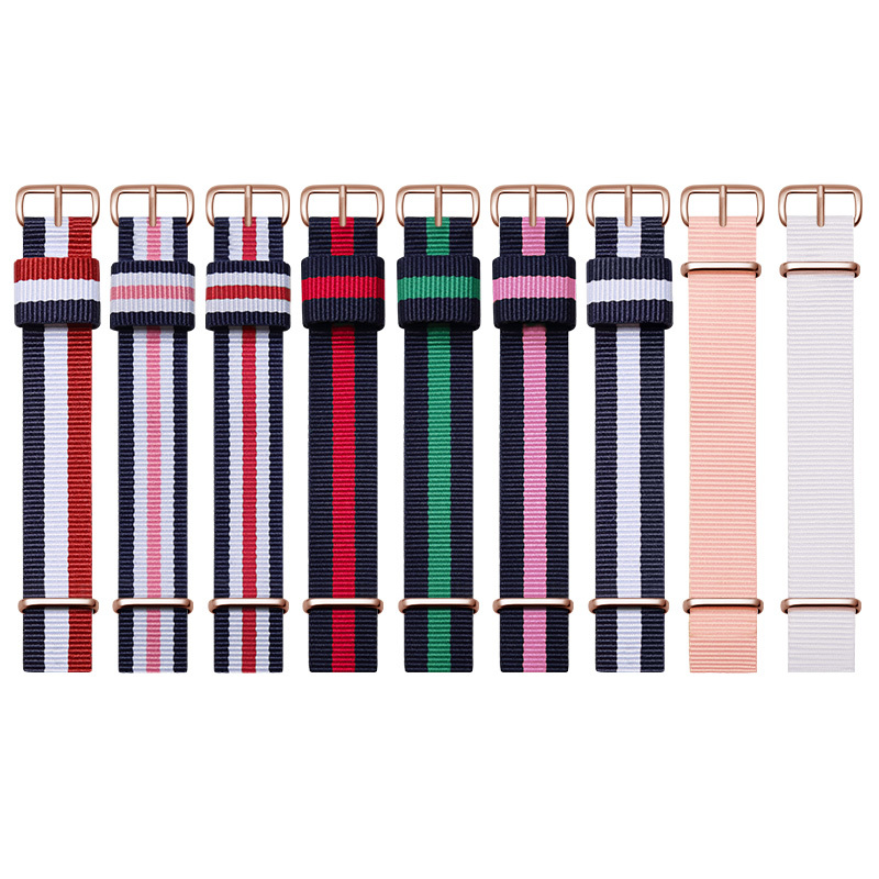 Correas de reloj de nailon tra - Daniel Wellington Watches & Jewelry Online Store reseña y precio