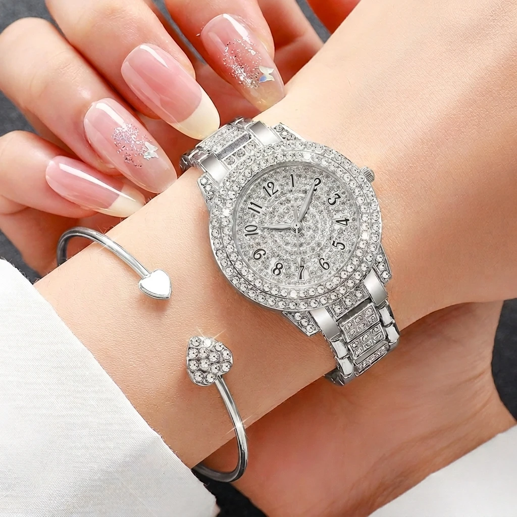 Set de 6 Relojes de Mujer con  - Jewelry Watches Luxury reseña y precio