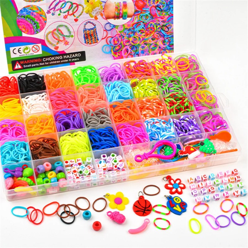 4300+ Piezas de Bandas Elástic - Charm Bracelet Beads reseña y precio