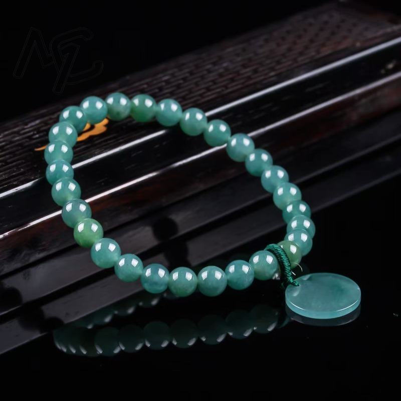 Pulsera de Jadeíta Natural Azu - Charm Bracelet Beads reseña y precio