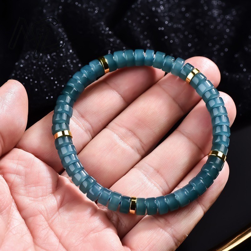 Pulsera de cuentas de jadeíta  - Jewelry & Watches Company reseña y precio