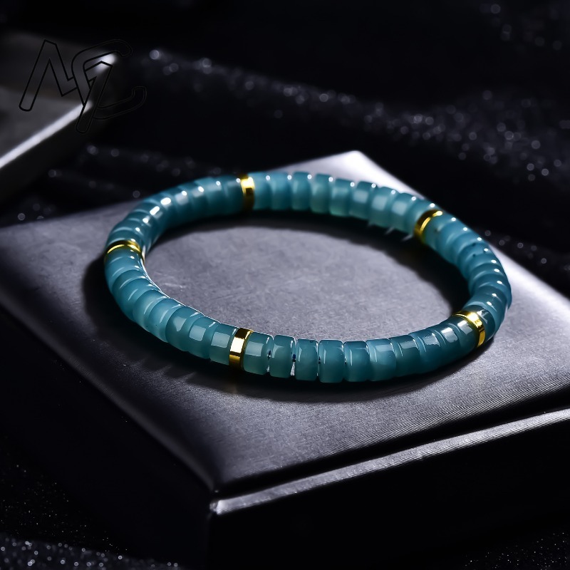 Pulsera de cuentas de jadeíta  - Jewelry & Watches Company reseña y precio