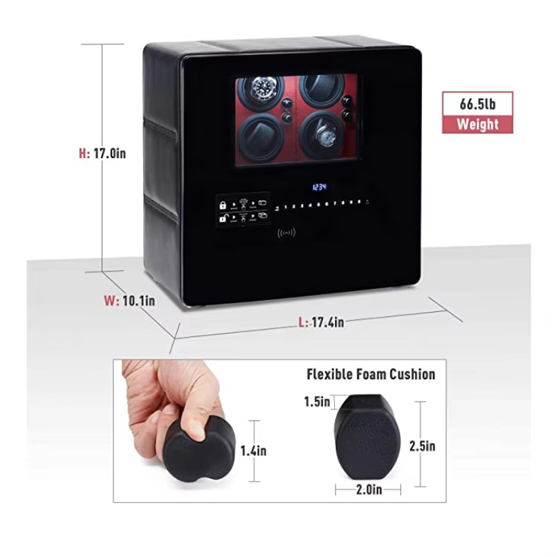 Caja Giratoria para Relojes de - Jewelry Watches Luxury reseña y precio
