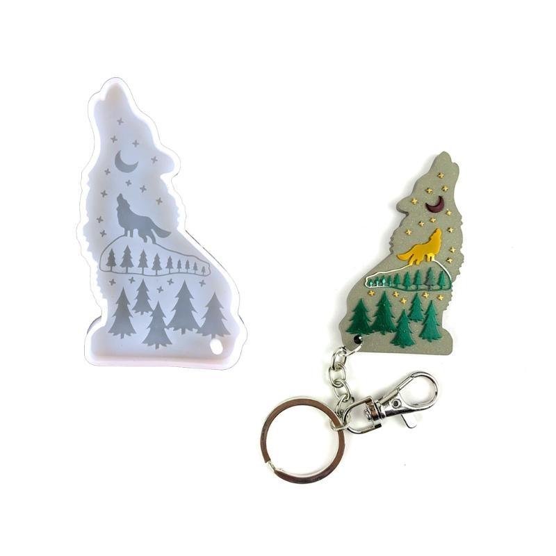LLavero brillante A52E, Molde  - Wolf Jewelry & Watches Tampa Reviews reseña y precio