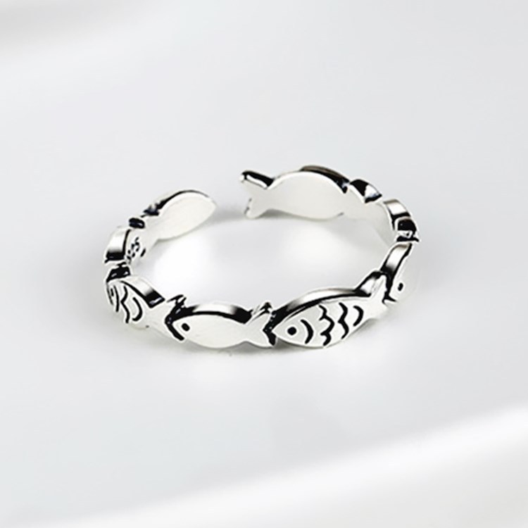 Anillos ajustables de pez de P - Statement Cocktail Ring reseña y precio