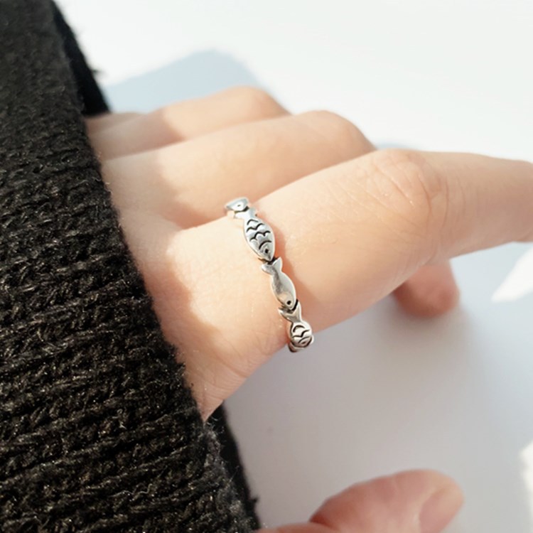 Anillos ajustables de pez de P - Statement Cocktail Ring reseña y precio