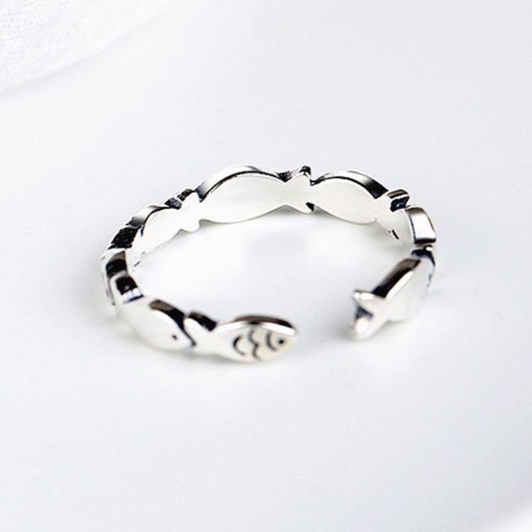 Anillos ajustables de pez de P - Statement Cocktail Ring reseña y precio