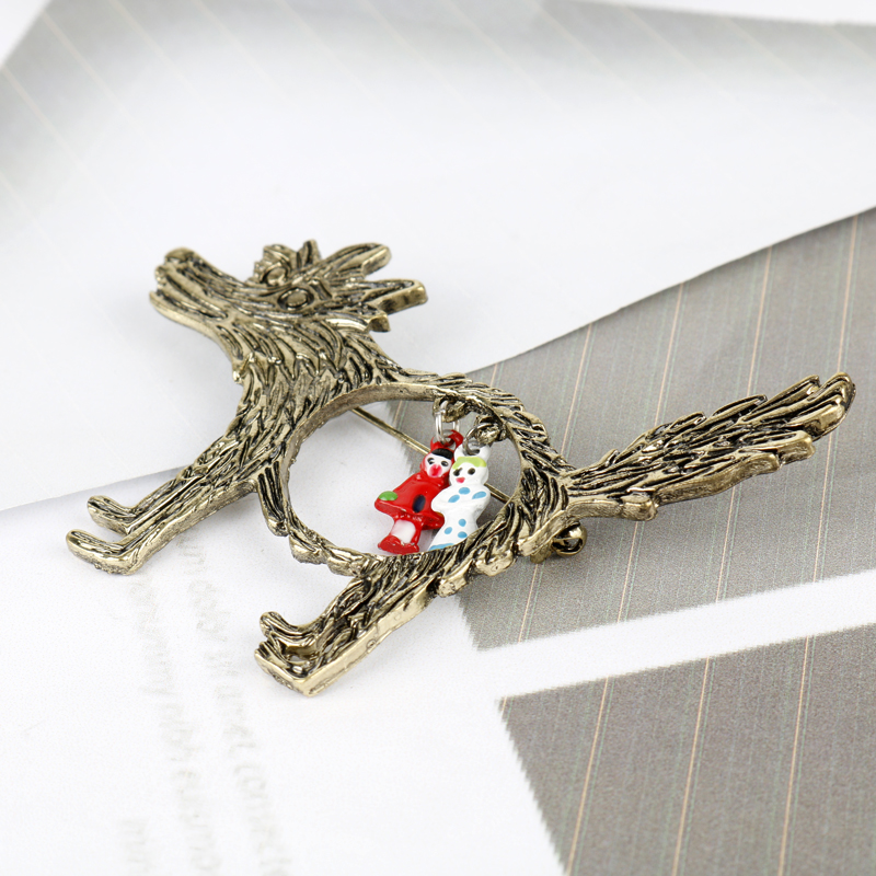 Broche Vintage de Lobo y bebés - Wolf Jewelry & Watches Tampa Reviews reseña y precio