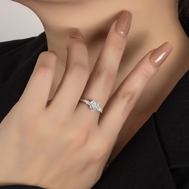 PERFANY-Anillo de compromiso d - Statement Cocktail Ring reseña y precio