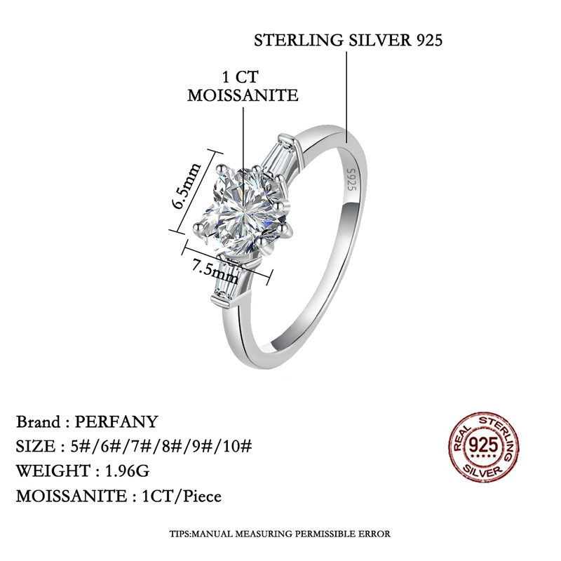 PERFANY-Anillo de compromiso d - Statement Cocktail Ring reseña y precio