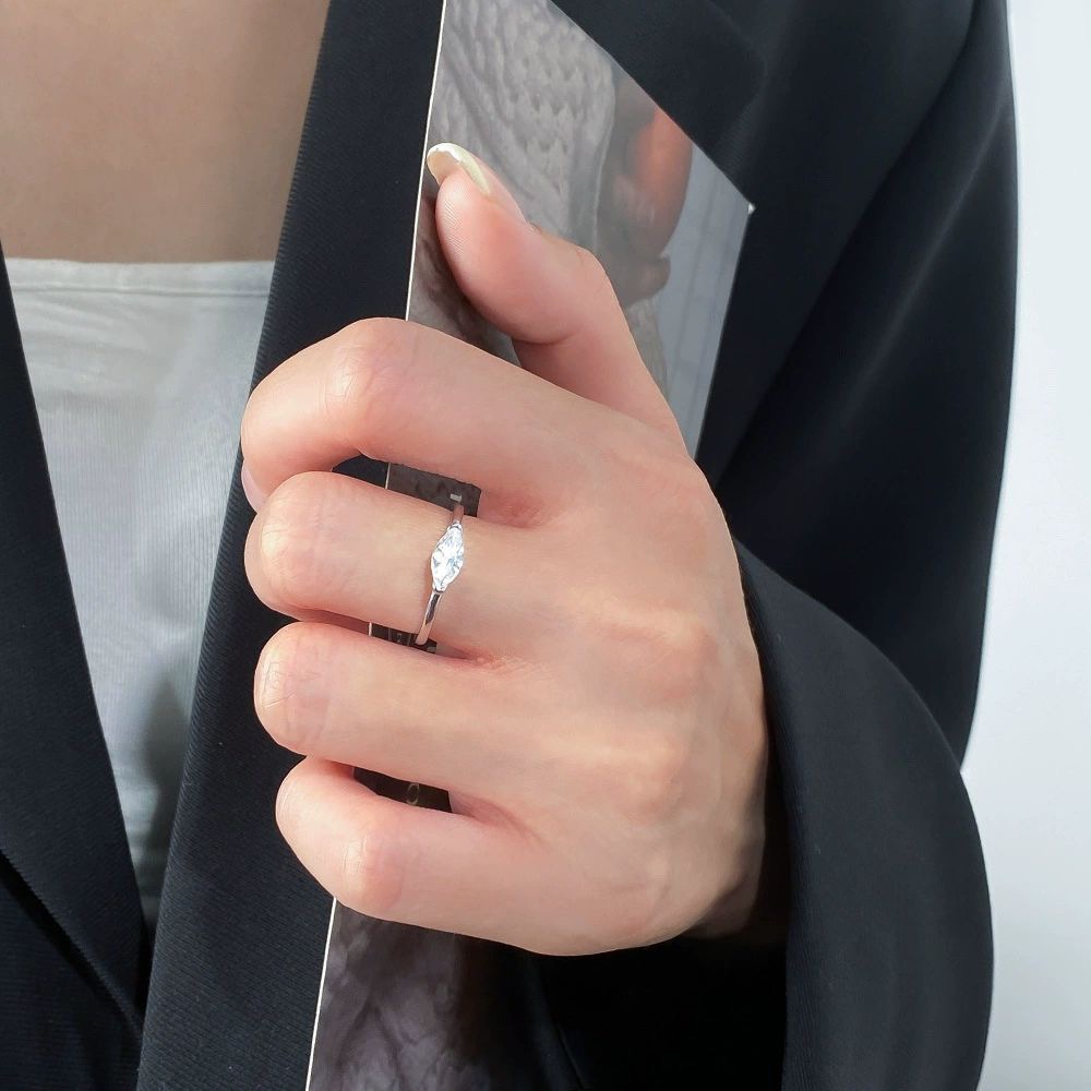 925 anillos de plata esterlina - Statement Cocktail Ring reseña y precio
