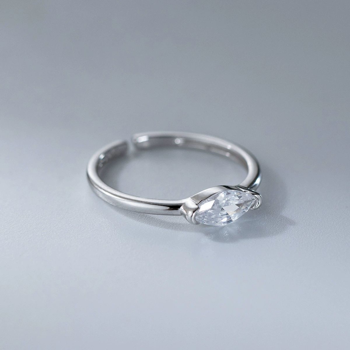 925 anillos de plata esterlina - Statement Cocktail Ring reseña y precio