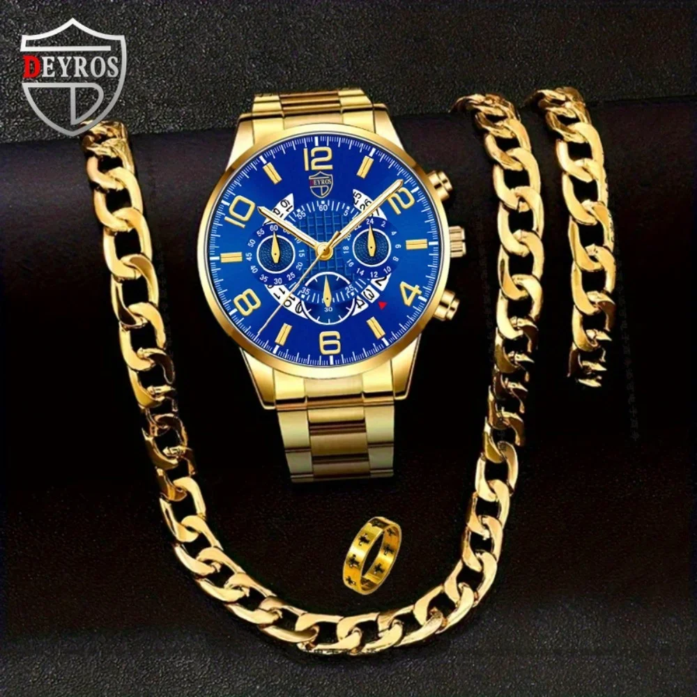 4 unids/set de reloj informal  - Best Jewelry Watches reseña y precio
