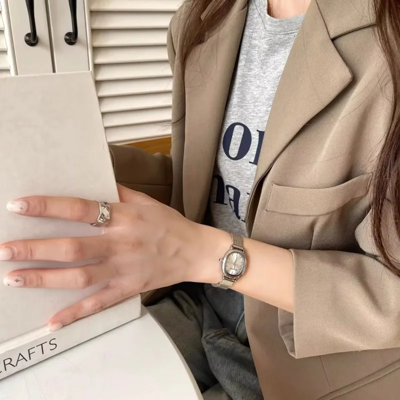 Reloj verde con esfera ovalada - Jewelry Watches Women reseña y precio