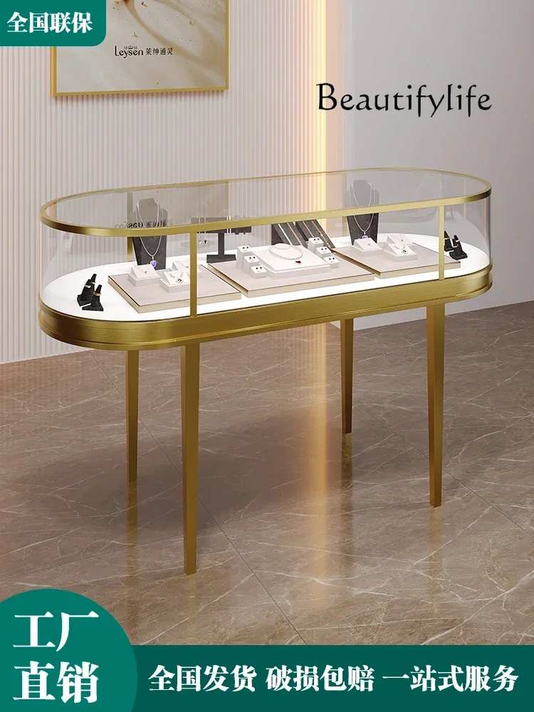 Vitrina de Joyería Ovalada de  - Jewelry Y Watches reseña y precio